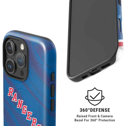 NHL New York Rangers Home Jersey iPhone 16 Pro Max Magsafe Impact Case